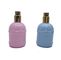 高い等級のクリスタル グラスの香水瓶30mlのピンク/青い旅行香水スプレーのびん